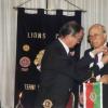 23.06.2005: Passaggio della Campana tra il Presidente uscente Cerione e Celi Otello 